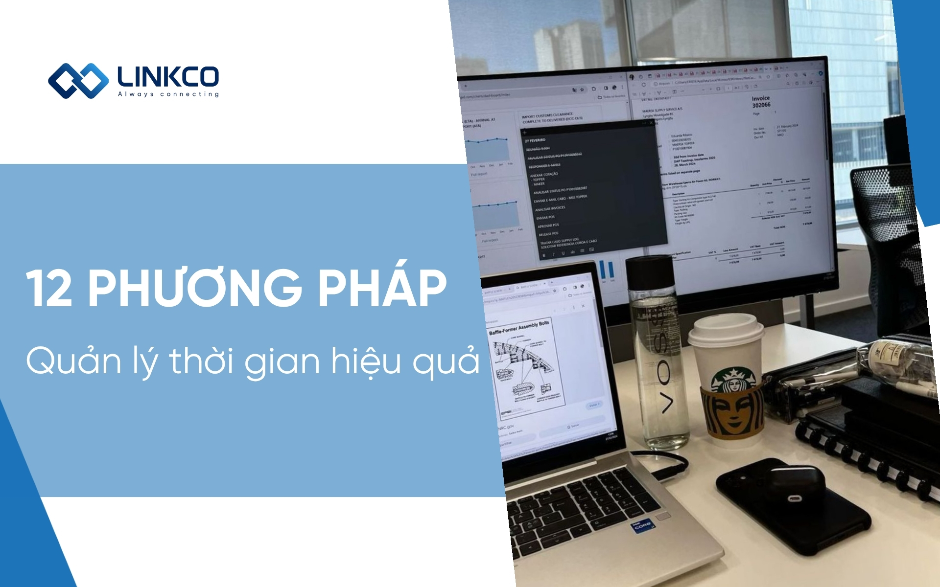 12 phương pháp quản lý thời gian hiệu quả