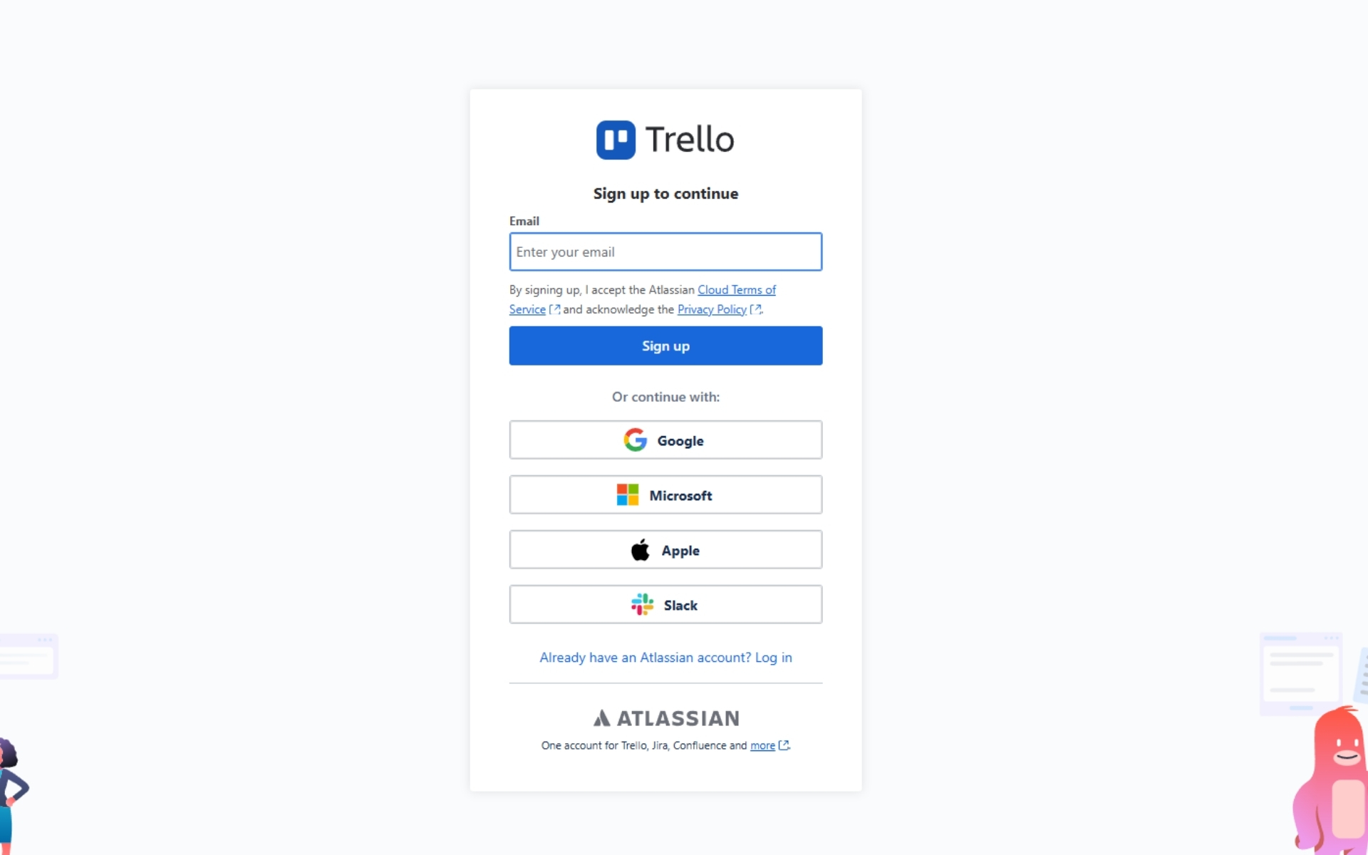 Cách tạo tài khoản Trello