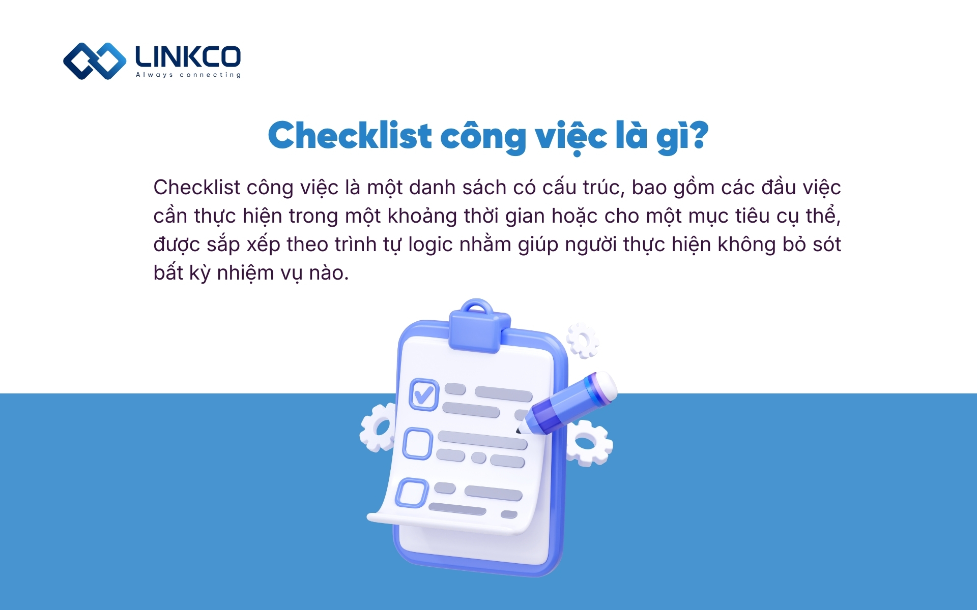 Checklist công việc là gì?