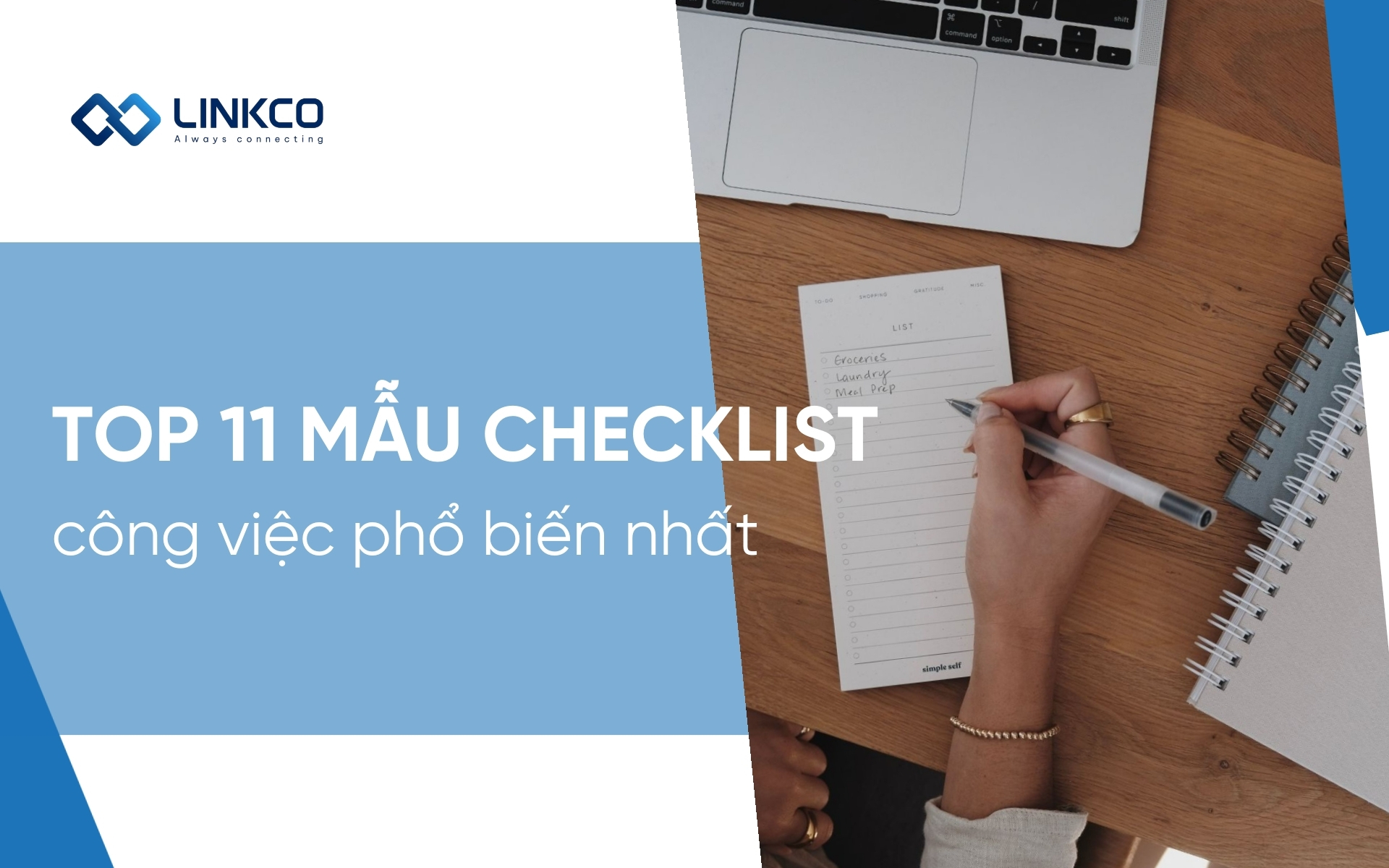 Top 11 mẫu checklist công việc phổ biến nhất