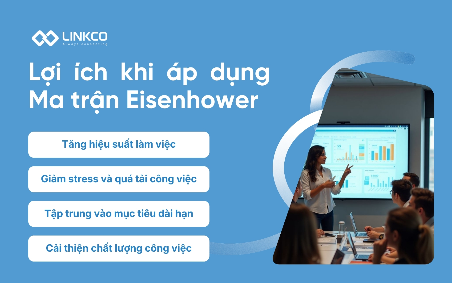 Lợi ích khi áp dụng Ma trận Eisenhower