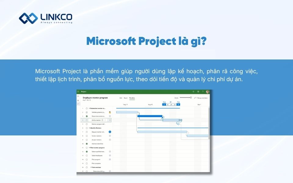Microsoft Project là gì?