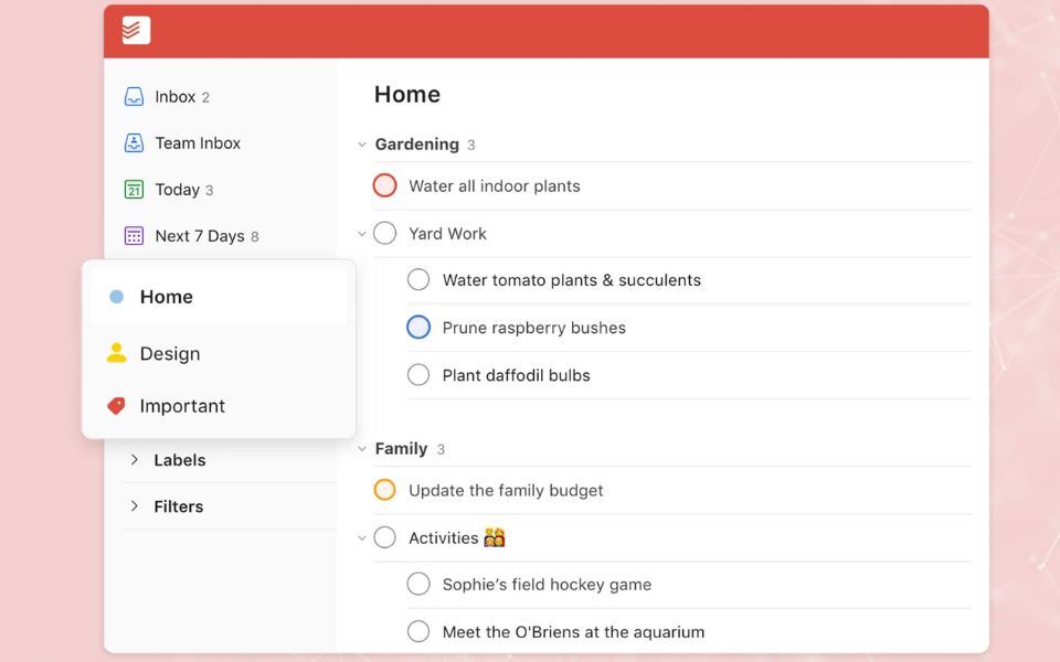 phần mềm Todoist
